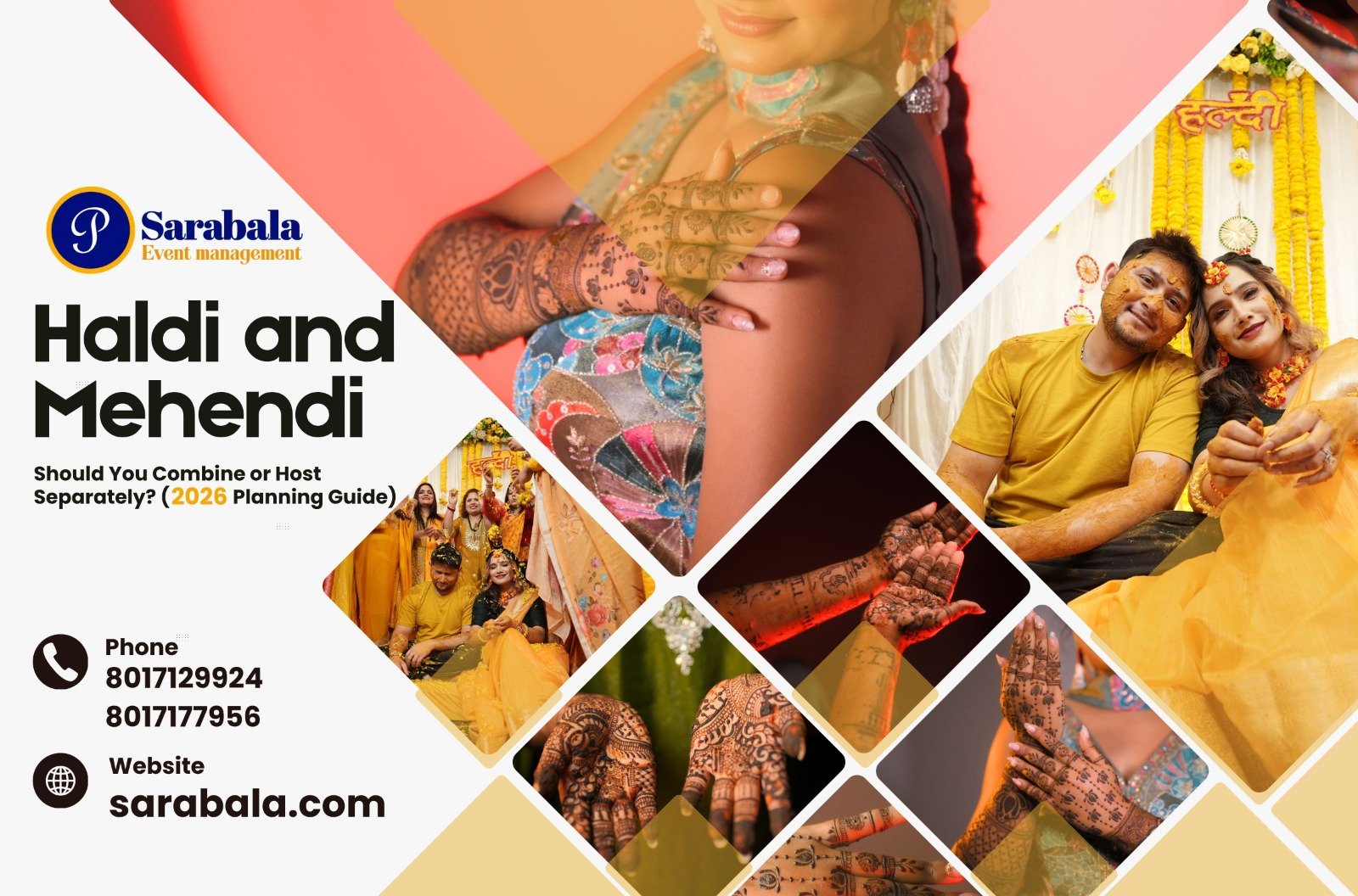 Haldi and Mehendi: Should You Combine or Host Separately? (2026 Planning Guide)