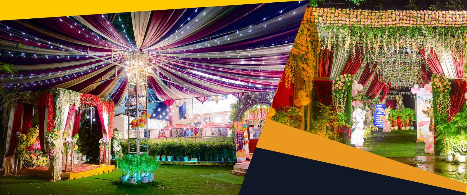 From Weddings to Birthdays, Celebrate with Us.