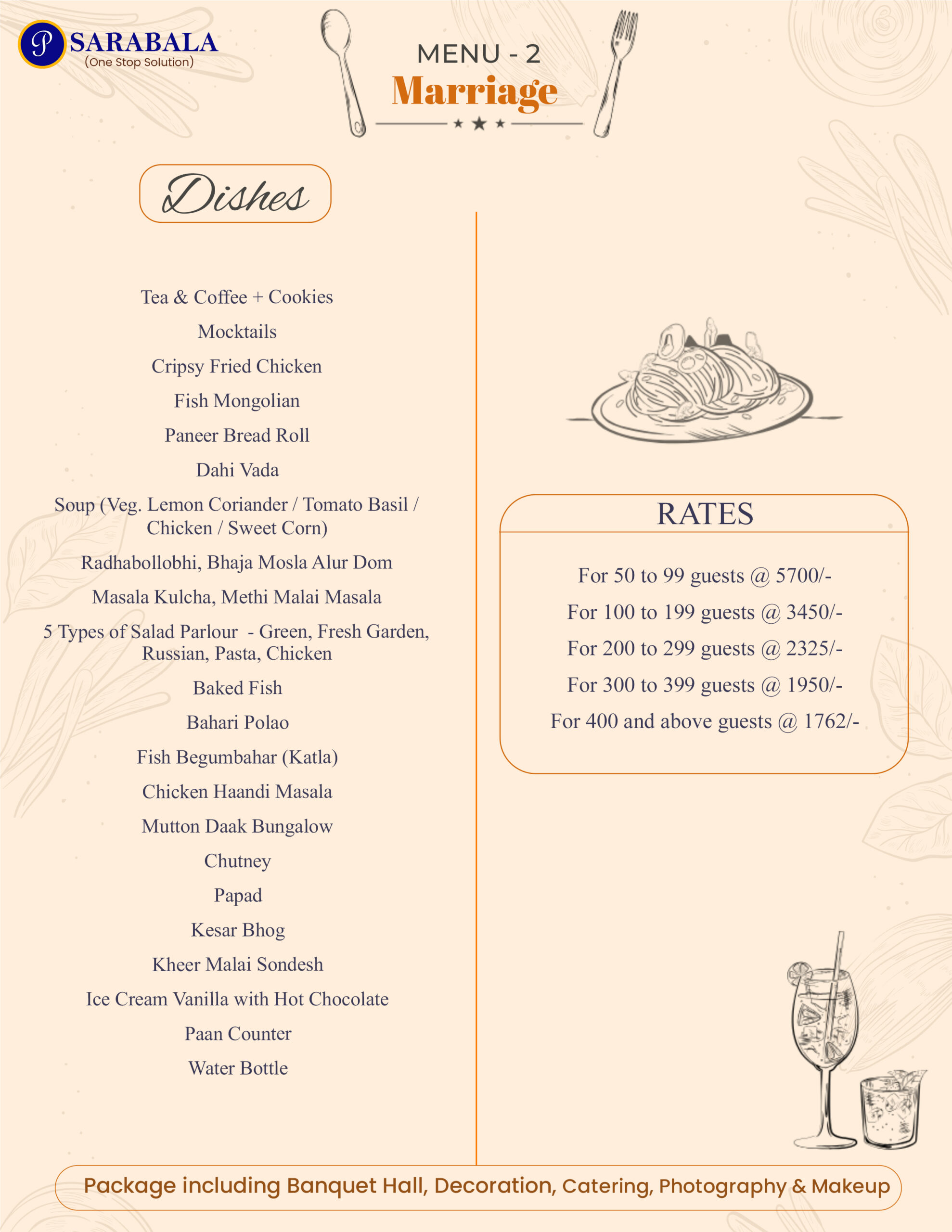 Wedding Menu -2