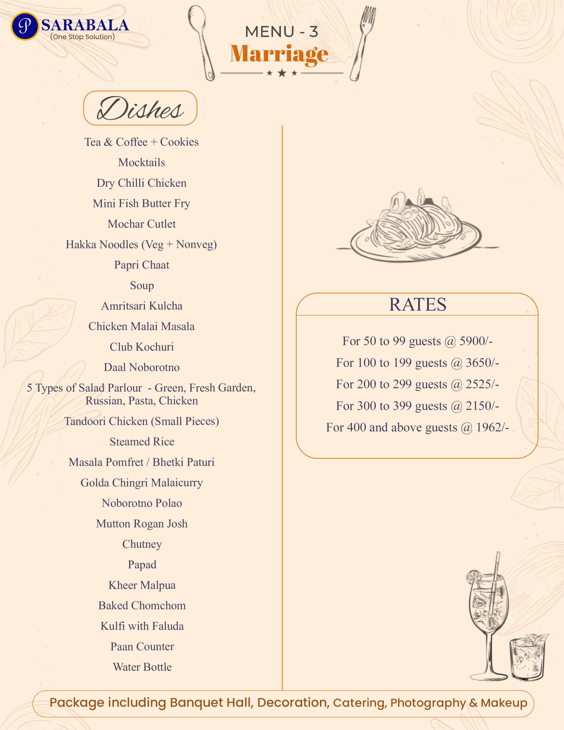 Wedding Menu -3
