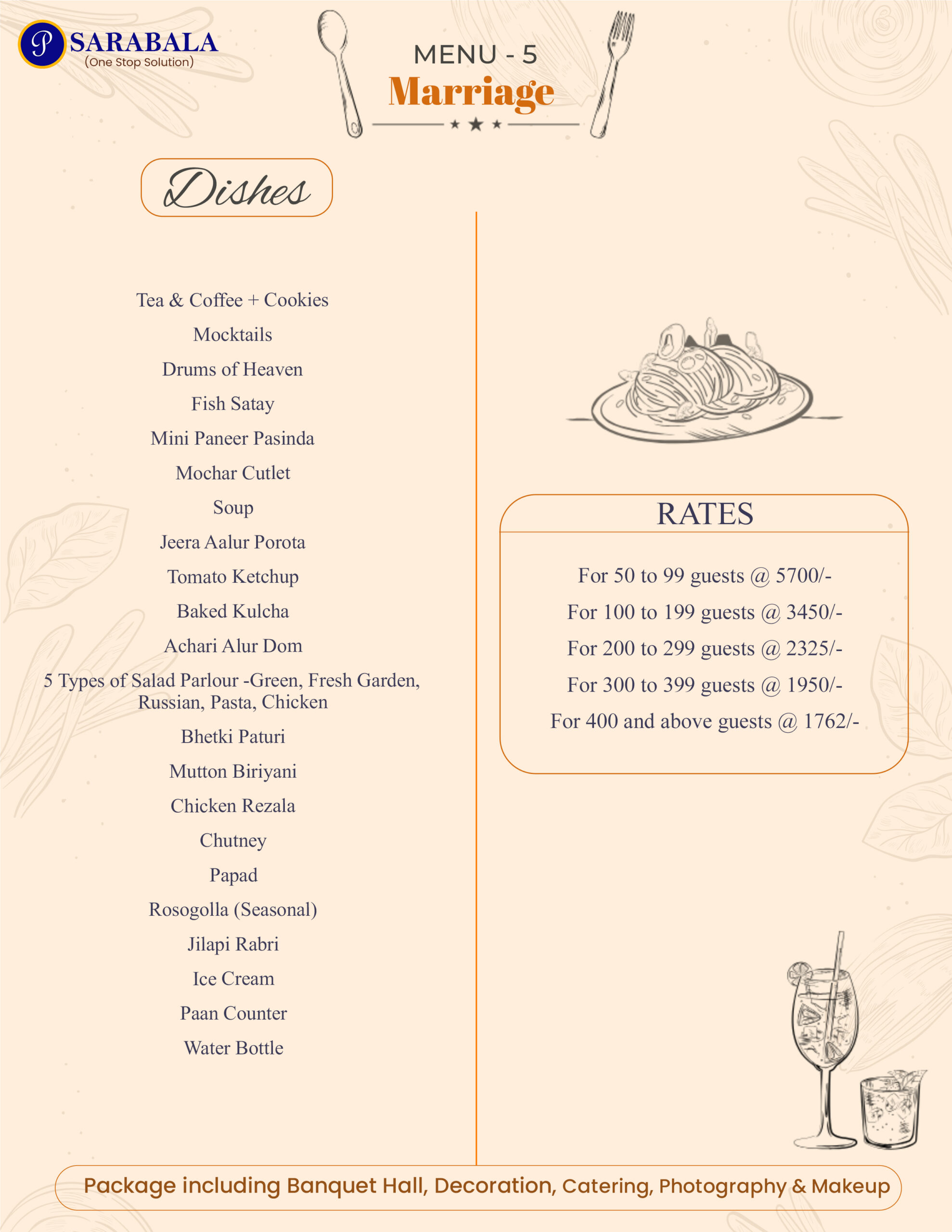Wedding Menu -5